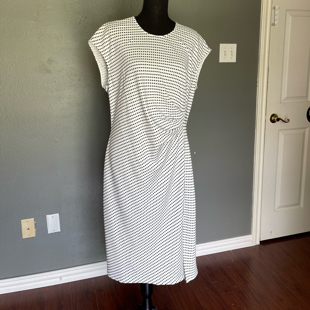 La Redoute black and white dress